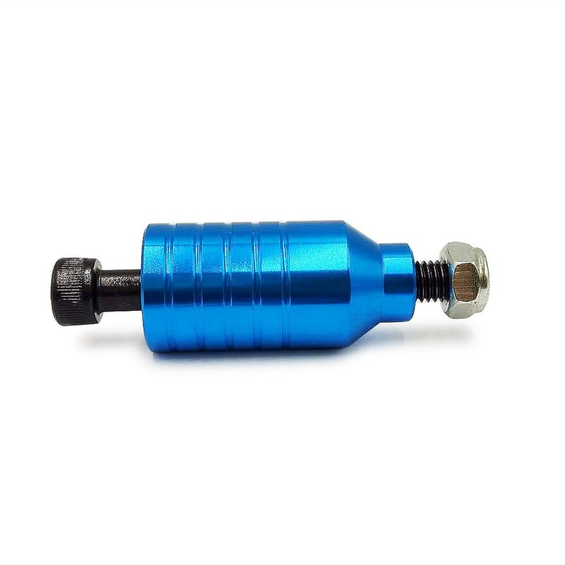 Z-FIRST Pro Scooter Pegs CNC Aluminum Pegs for Stunt Scooters with Hardware (Blue) - Image 4